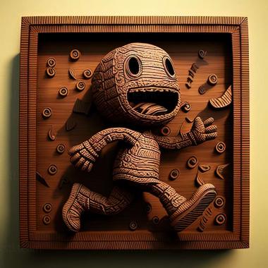 3D model Run Sackboy Run game (STL)